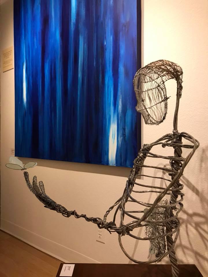 art gallery statue